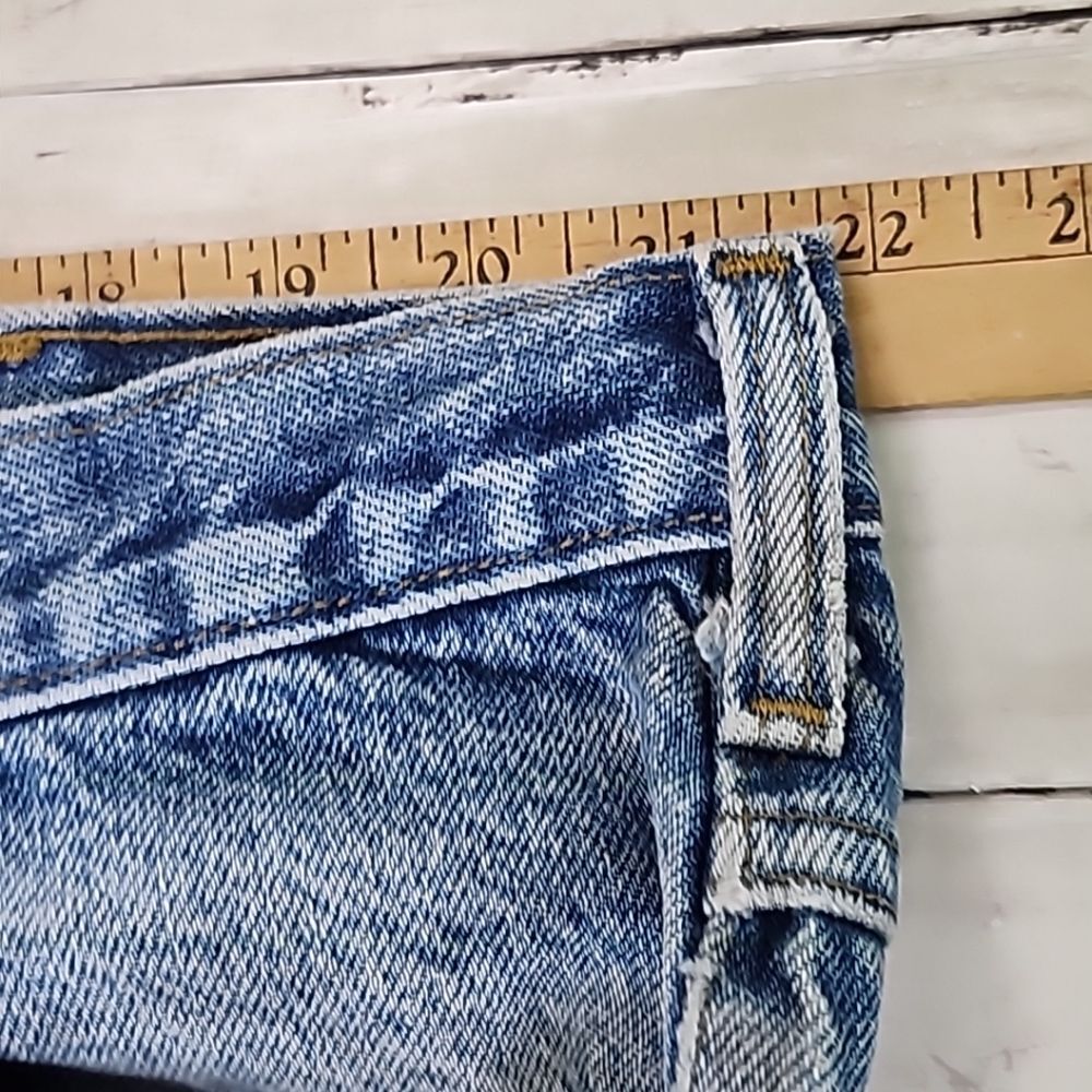 Carhartt Flannel Lined Straight Leg Relaxed Fit Blue Jeans Men's 44 x 32 - Picture 10 of 12